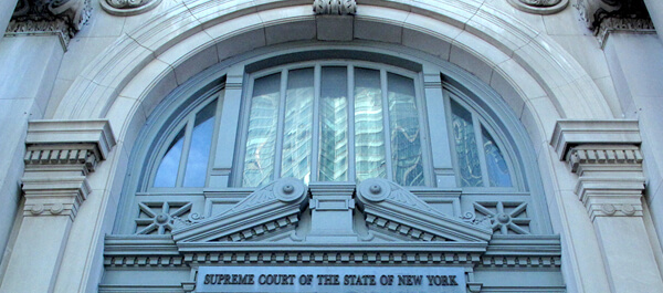 Criminal Justice: Supreme court of the State of New York building